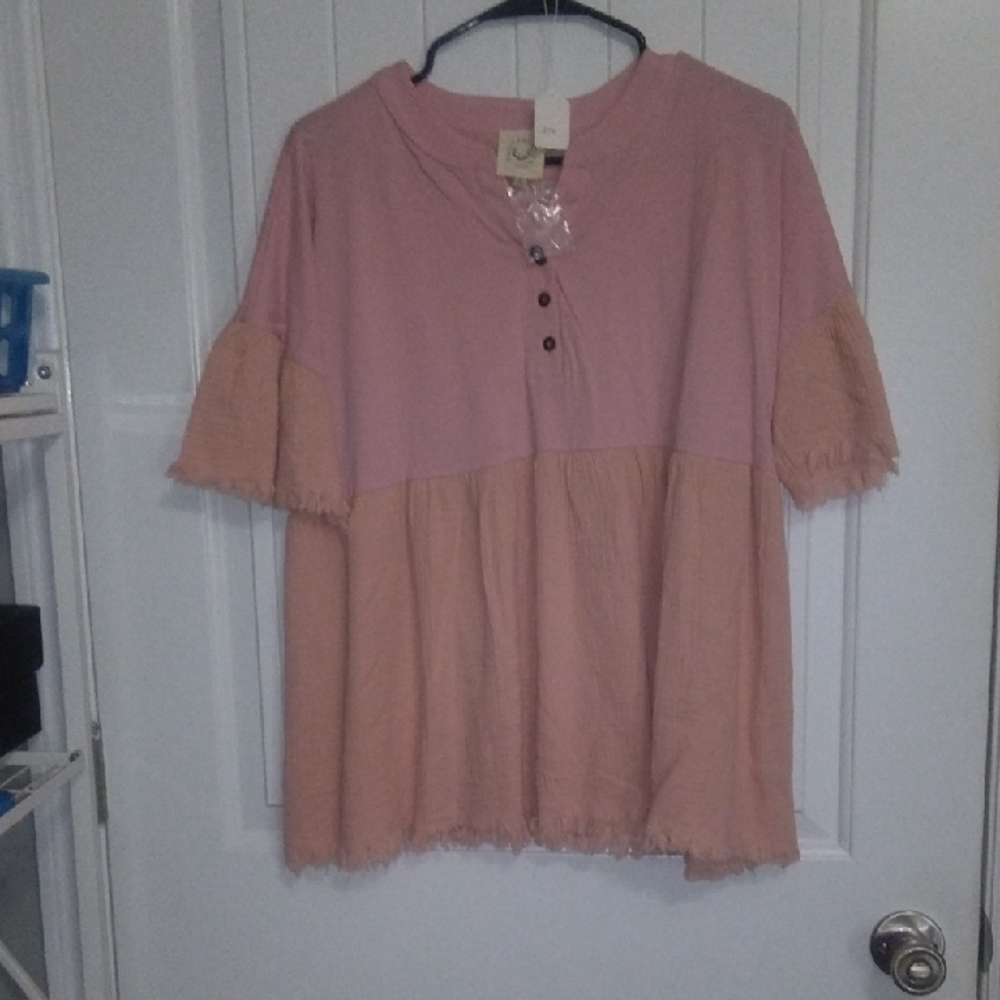 Fantastic Fawn Pink Top